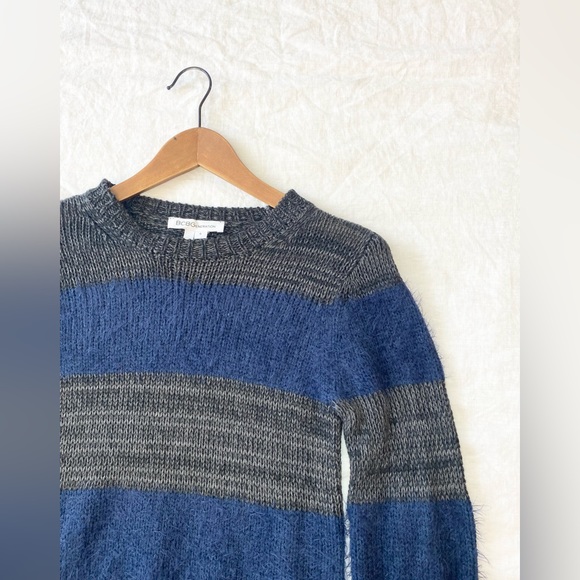 NWOT BCBG Wide Striped Crewneck Sweater - Picture 4 of 10